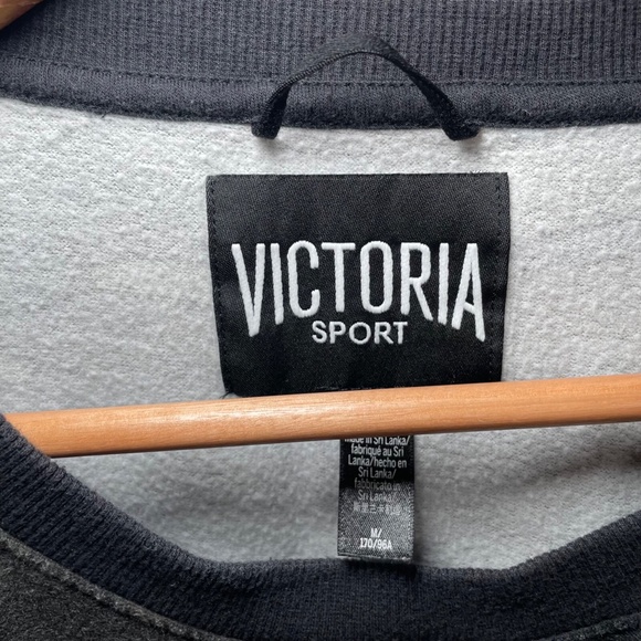 Victoria’s Secret Sport Camo Cropped Sweatshirt Women’s Medium Lounge Casual - Picture 3 of 5